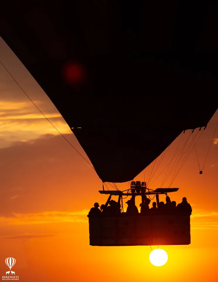 Sunset balloon experience
