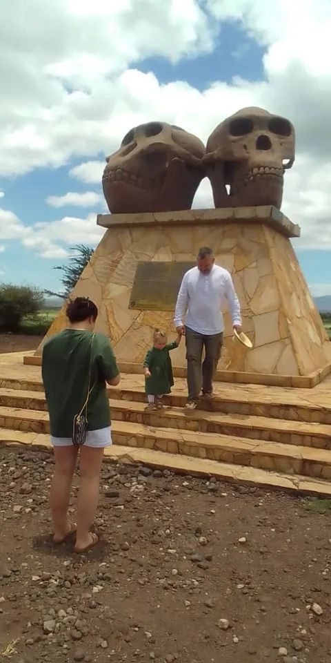 A landmark visited on a journey